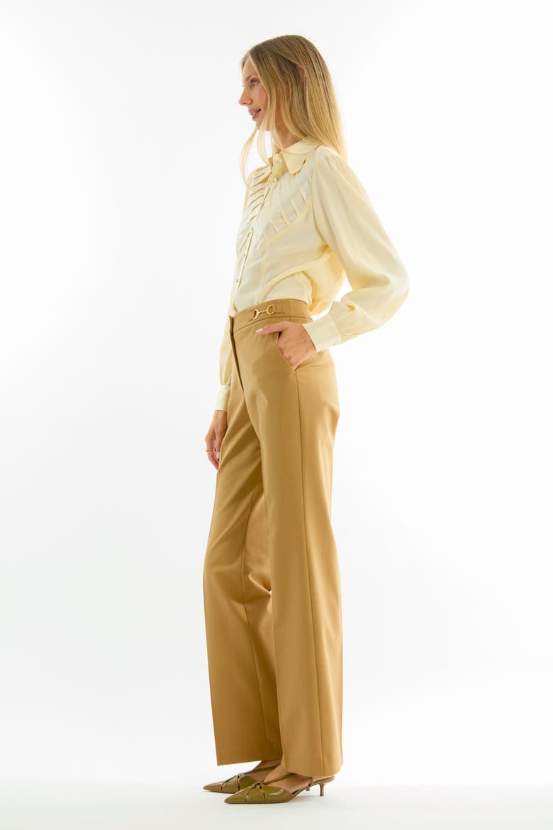 Nila Blouse, Alternate, color, Vintage Crème