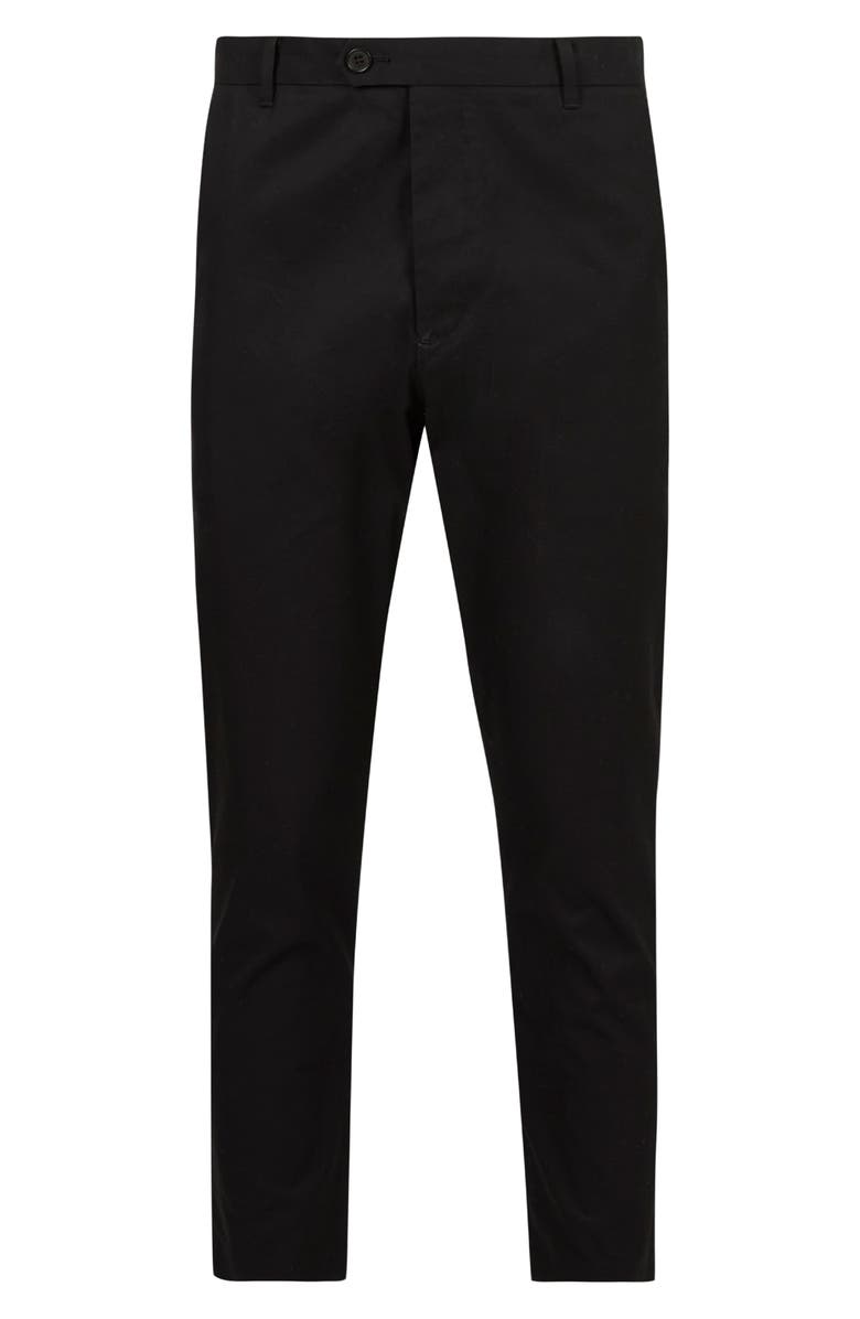 AllSaints Kato Crop Cotton Pants, Alternate, color,