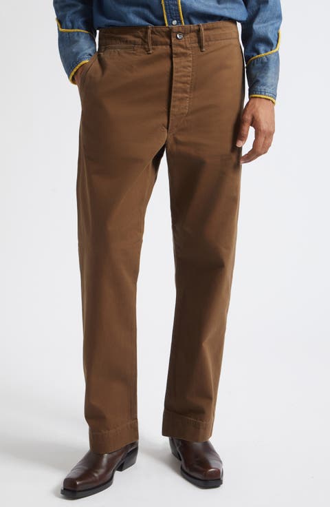 Cotton Twill Field Chino Pants