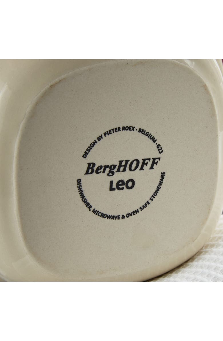 BergHOFF Leo Balance Rippled 11-Inch Ceramic Pie Dish, Alternate, color, Moonbeam