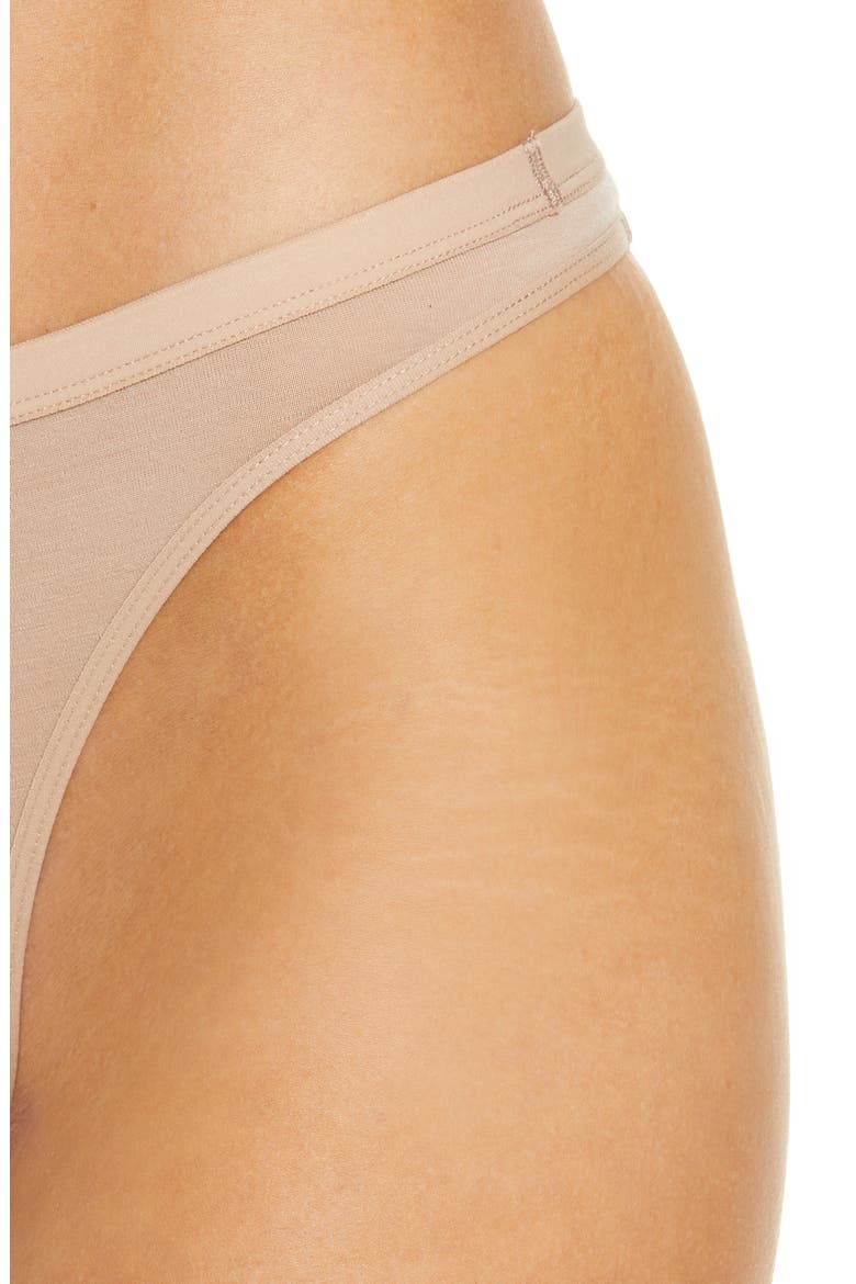 Siren Merino Wool Blend Thong, Alternate, color, PRALINE