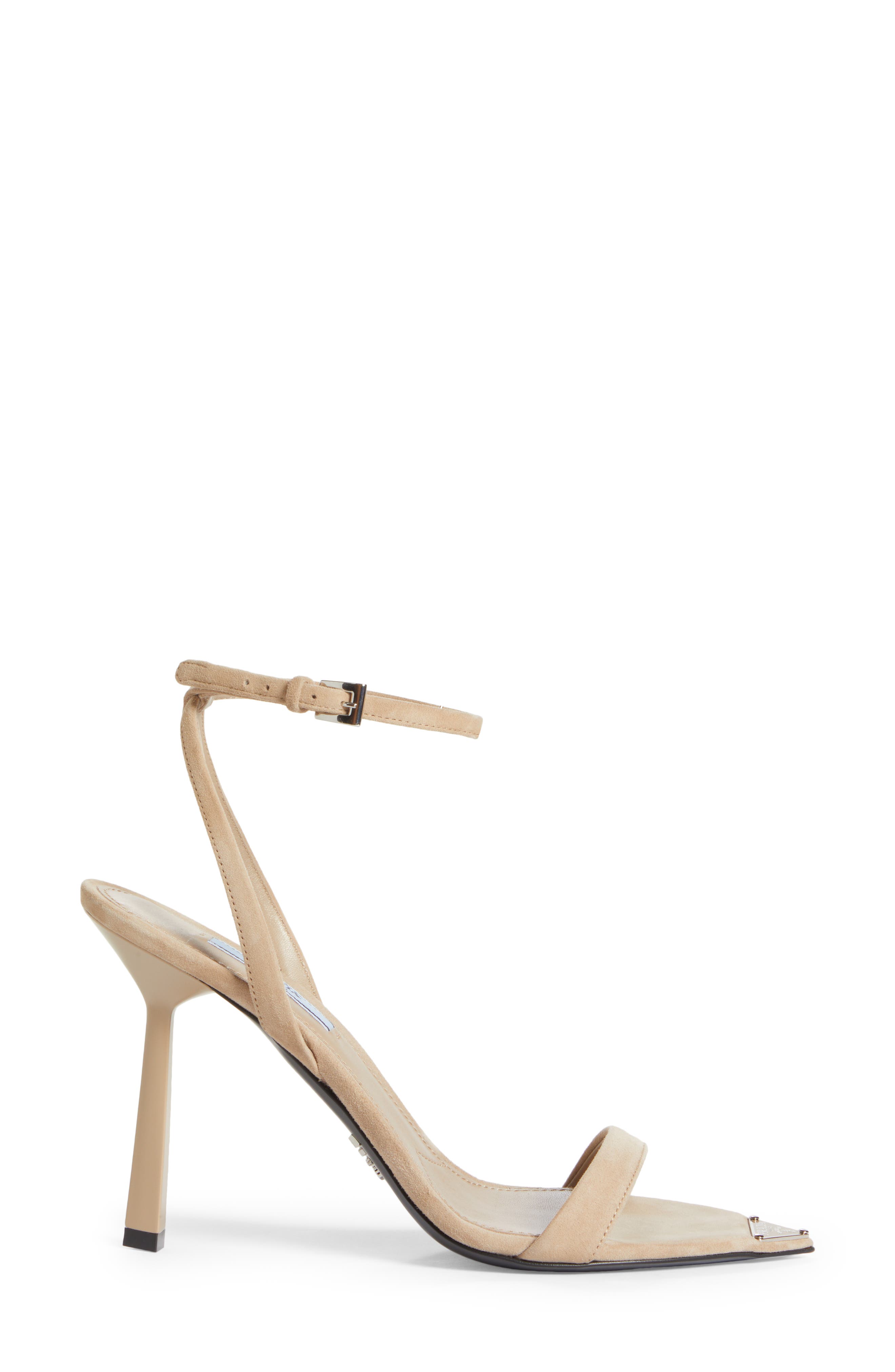 Prada Pointed Toe Sandal, Alternate, color, 