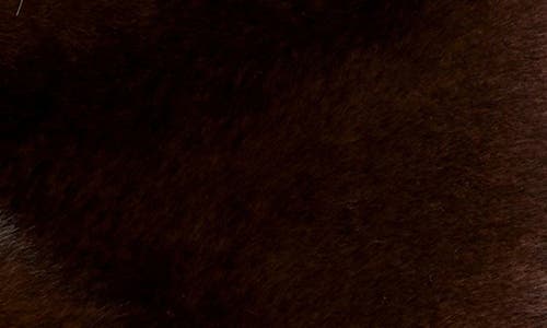 Free People Snow Angel Faux Fur Scarf In Brown