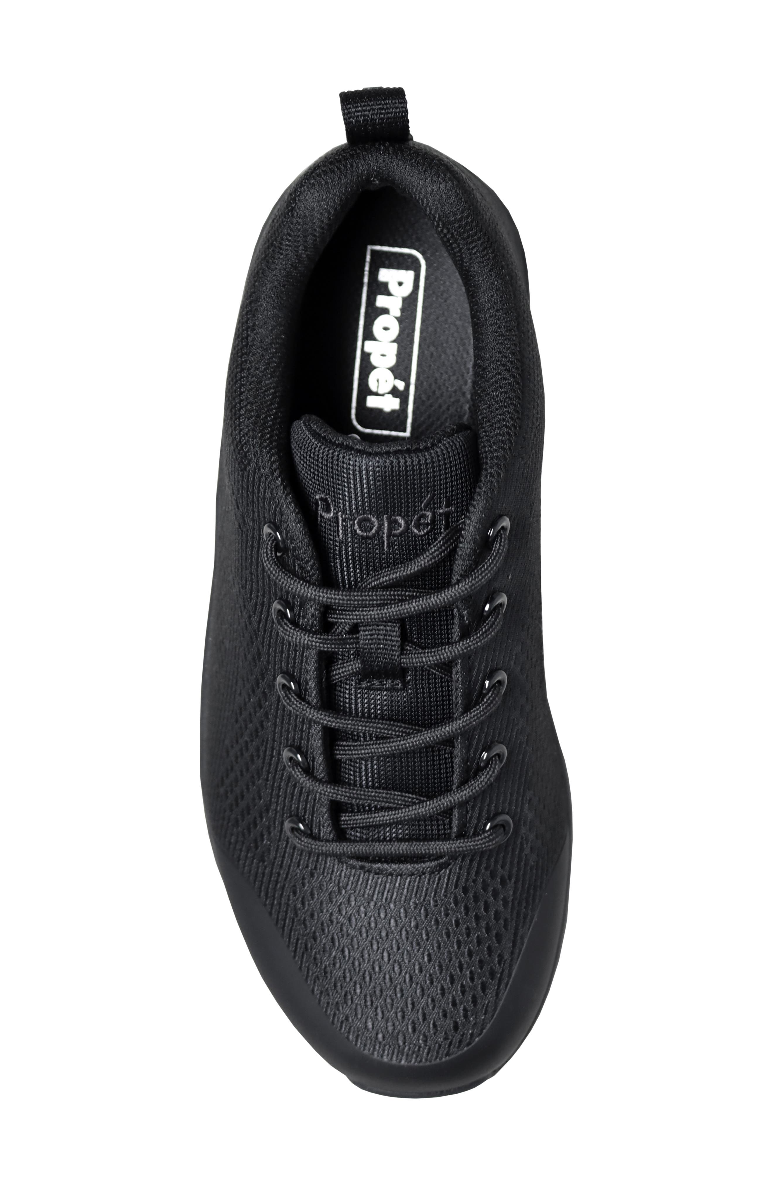 Propét Cora Water Resistant Hiking Shoe, Alternate, color, All Black