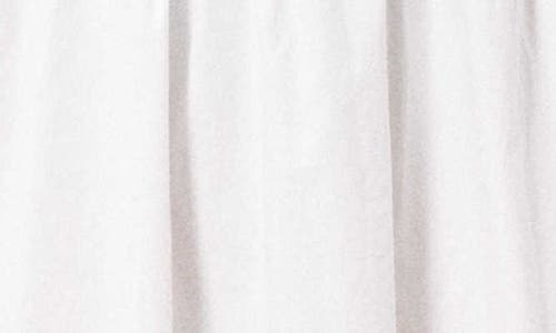 Frnch Isilda Mixed Media Halter Neck Cotton Dress In White
