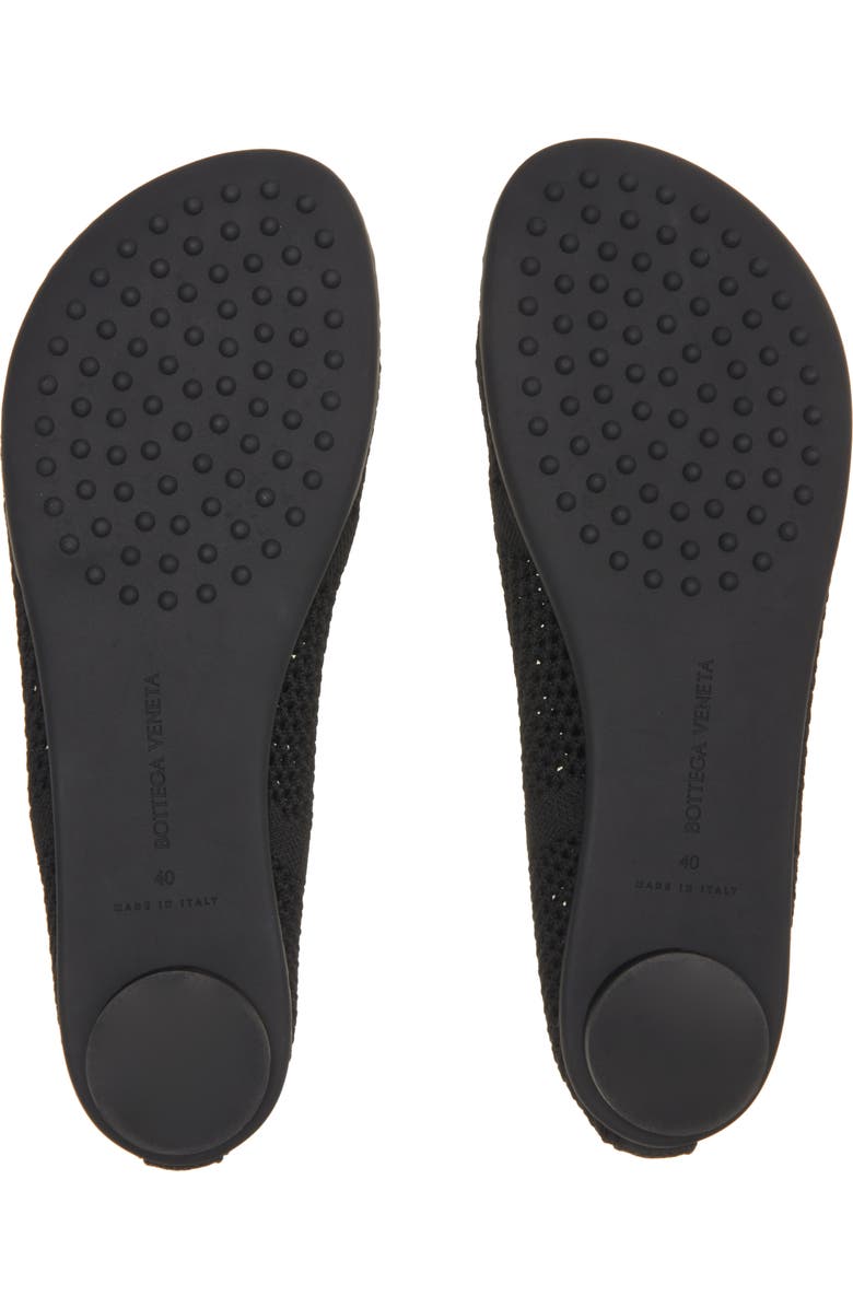 Bottega Veneta Atomic Mesh Ballerina Flat, Alternate, color,