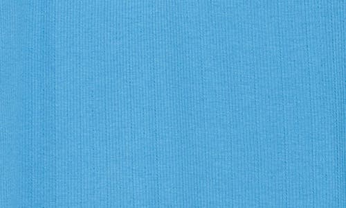 Melrose And Market Long Sleeve V-neck T-shirt In Blue Parisian