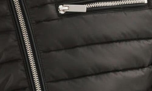 Regency Men's Lightweight Puffer Jacket In Black