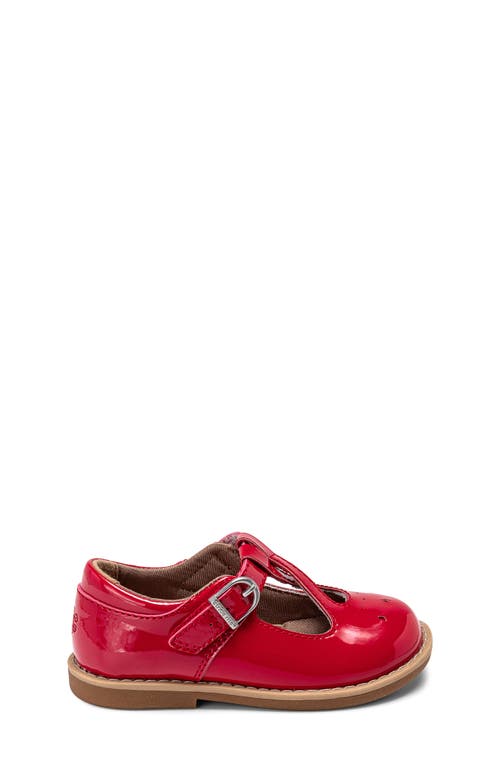 Stride Rite Kids' Susie T-strap Flat In Red