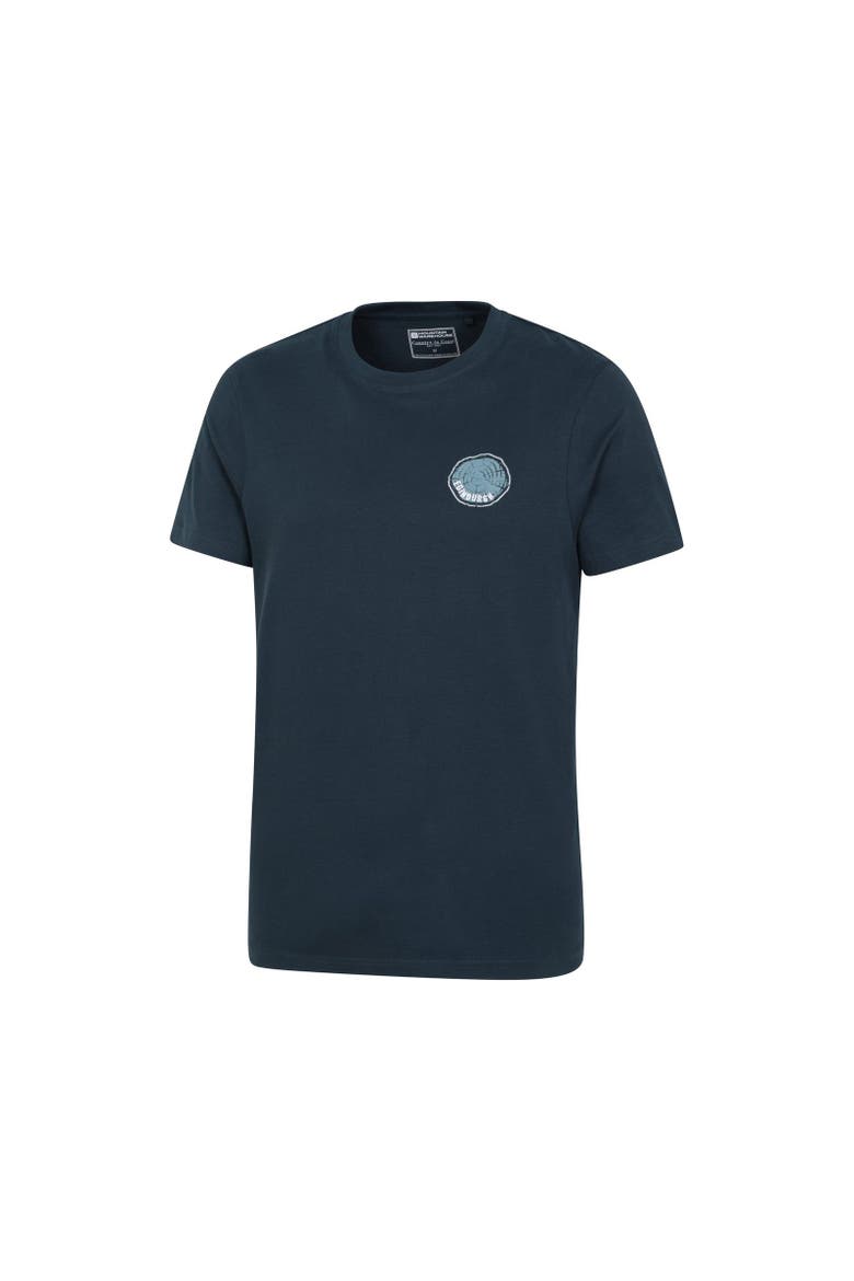 Edinburgh Tree Ring Natural T-Shirt, Alternate, color, Dark Blue