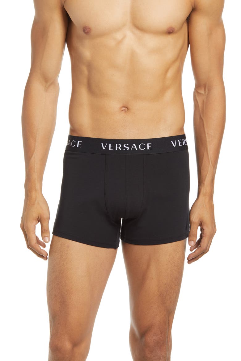 2-Pack Logo Trunks, Main, color, NERO-NERO