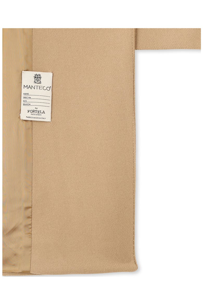 Ernesto Double-Breasted Wool Coat, Alternate, color, Camel