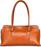 OLD TREND Soul Genuine Leather Studded Structured Shoulder Bag