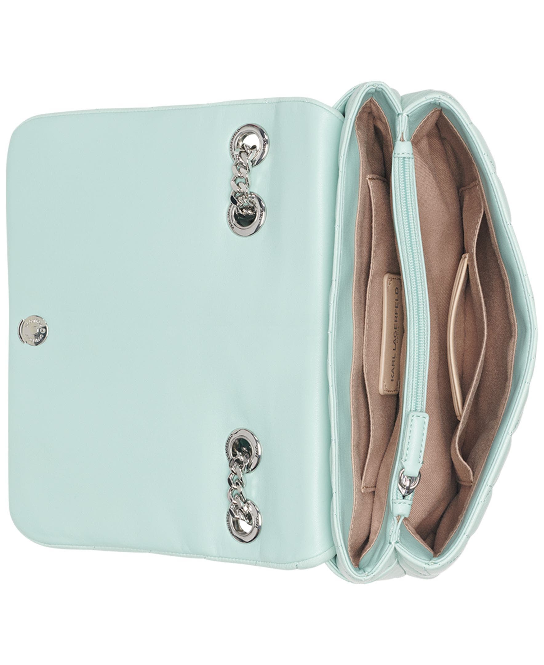 KARL LAGERFELD PARIS Lafayette Shoulder, Alternate, color, Fresh Mint