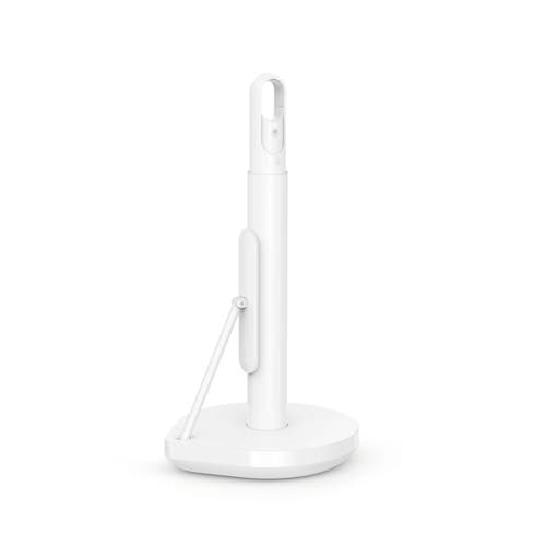Simplehuman Paper Towel Holder And Spray Pump In White