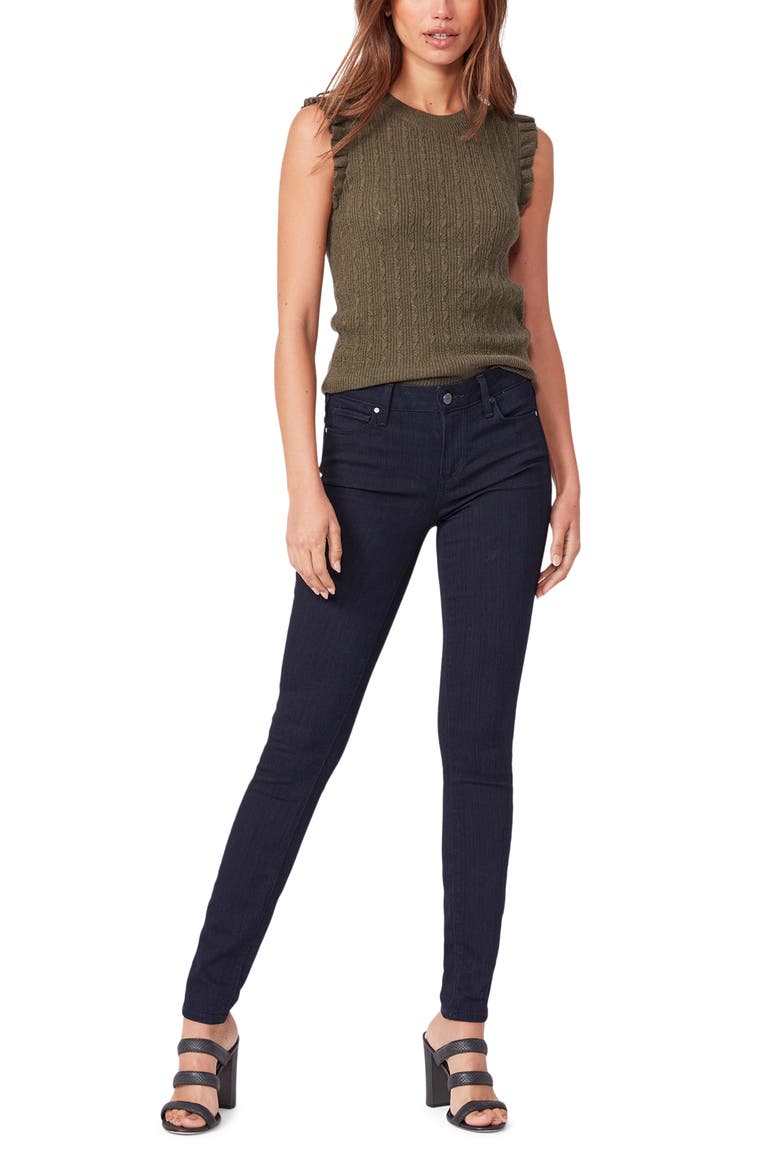 Verdugo Mid Rise Skinny Jeans, Alternate, color, SCULPTED