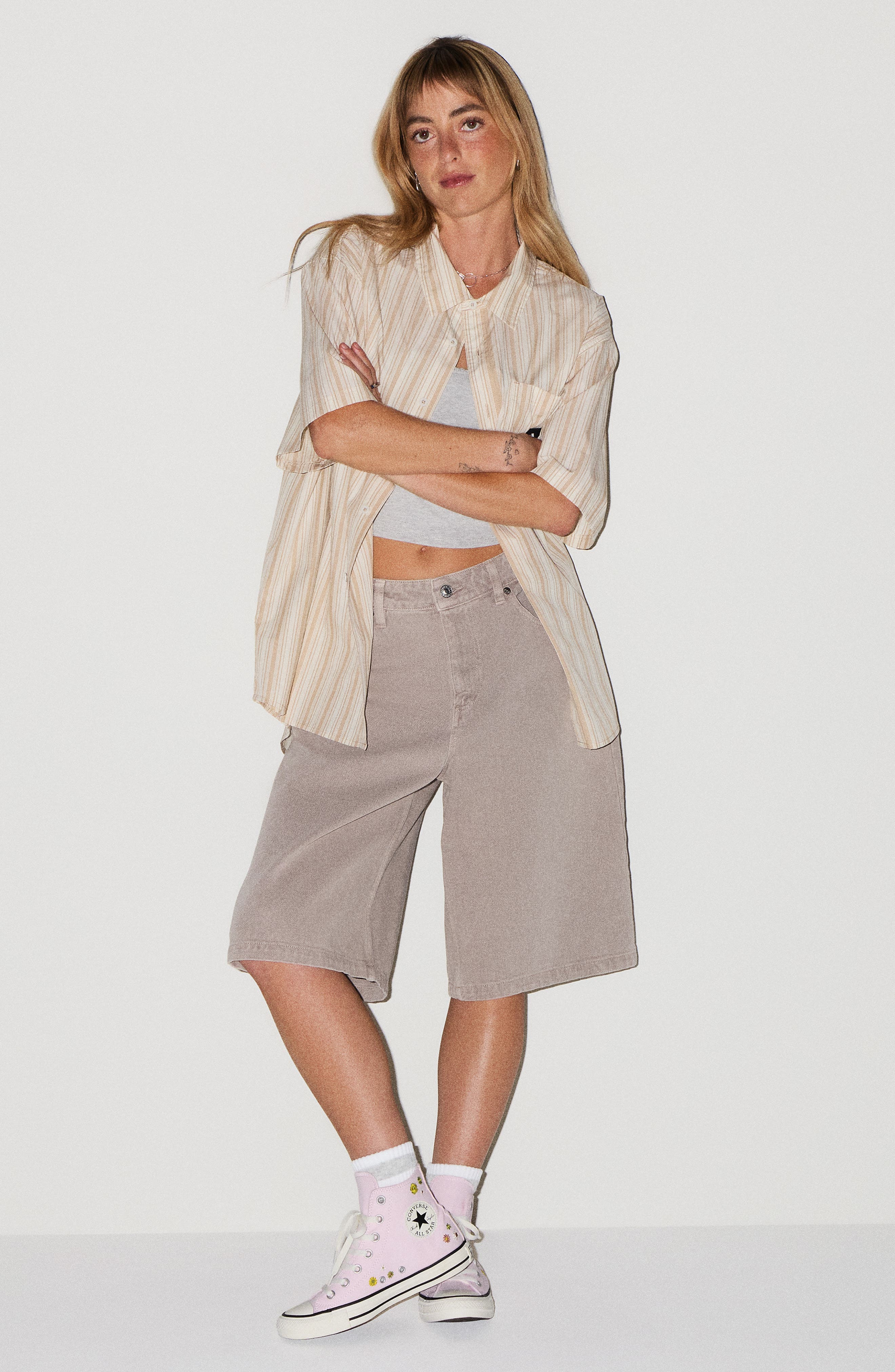 Converse Gender Inclusive Chuck Taylor All Star Floral Embroidered Canvas High Top Sneaker, Alternate, color, New Found Bloom/ In The Weeds