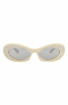 Special Edition 57mm Oval Sunglasses