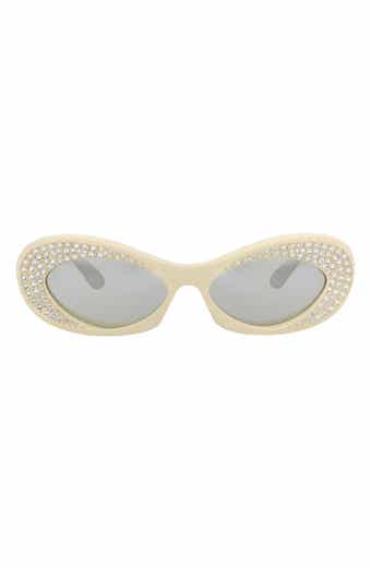 Special Edition 57mm Oval Sunglasses