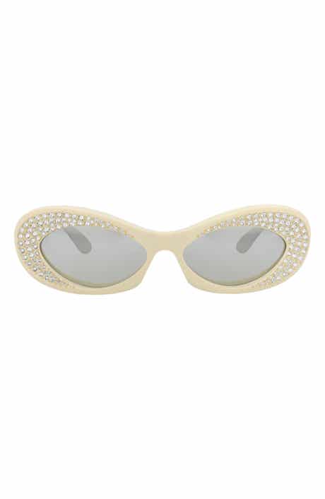 Special Edition 57mm Oval Sunglasses