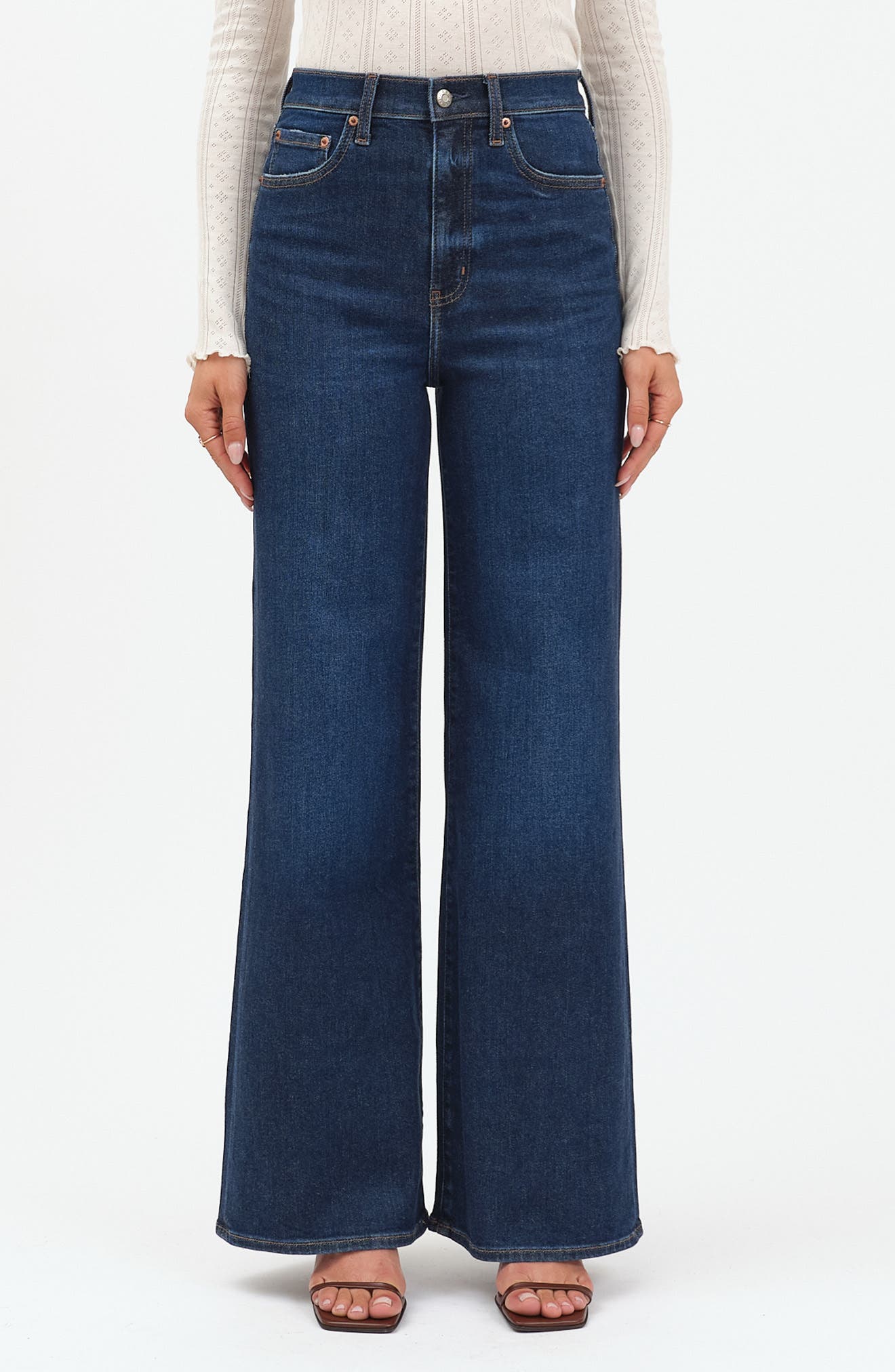 DAZE Farout Wide Leg Jeans