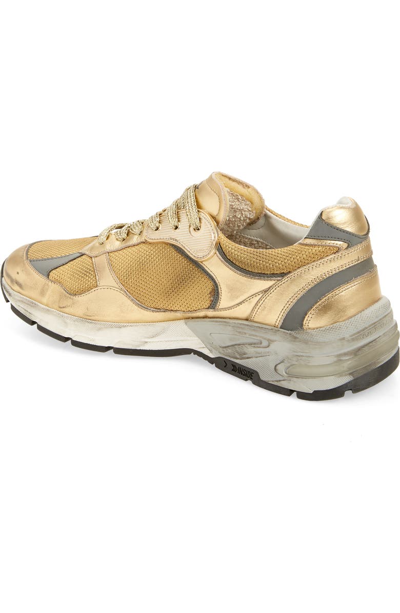 Golden Goose Deluxe Dad-Star Gold Low Top Sneaker, Alternate, color, Gold