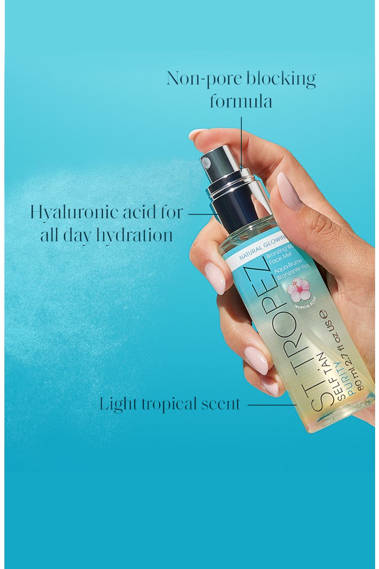 Purity Bronzing Water Face Mist, Alternate, color, NO COLOR