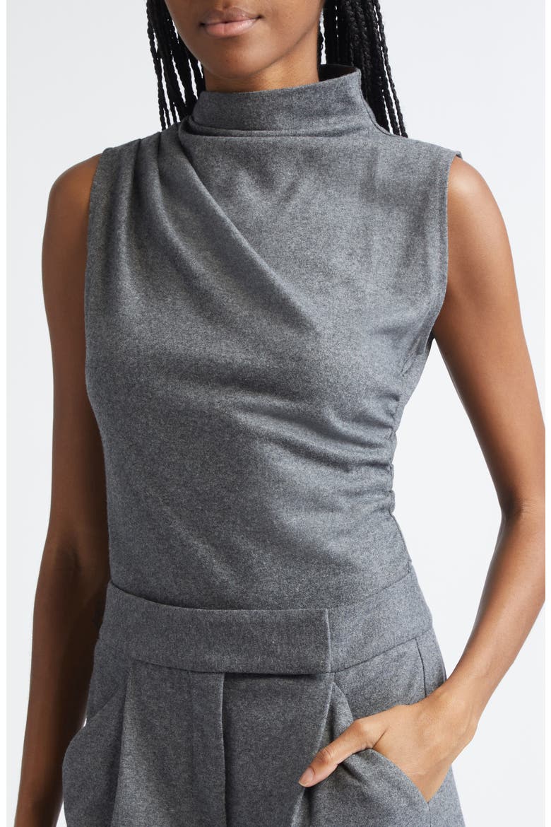 Mylie Sleeveless Wool Blend Sweater, Alternate, color, MEDIUM HEATHER GREY