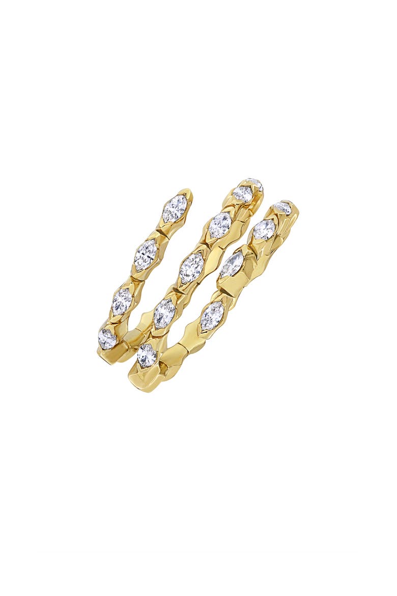 Audrey Coil Stackable Ring (Nordstrom Exclusive), Main, color, 18K YELLOW GOLD