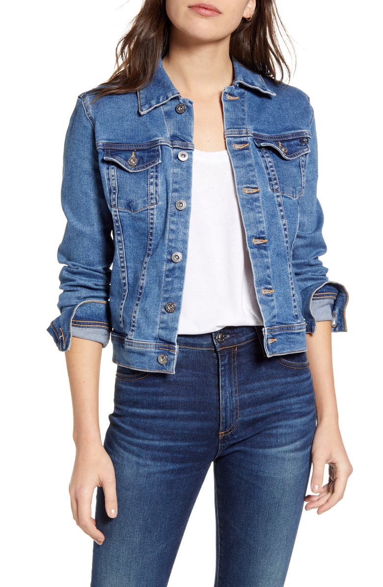 AG Robyn Denim Jacket, Main, color, 