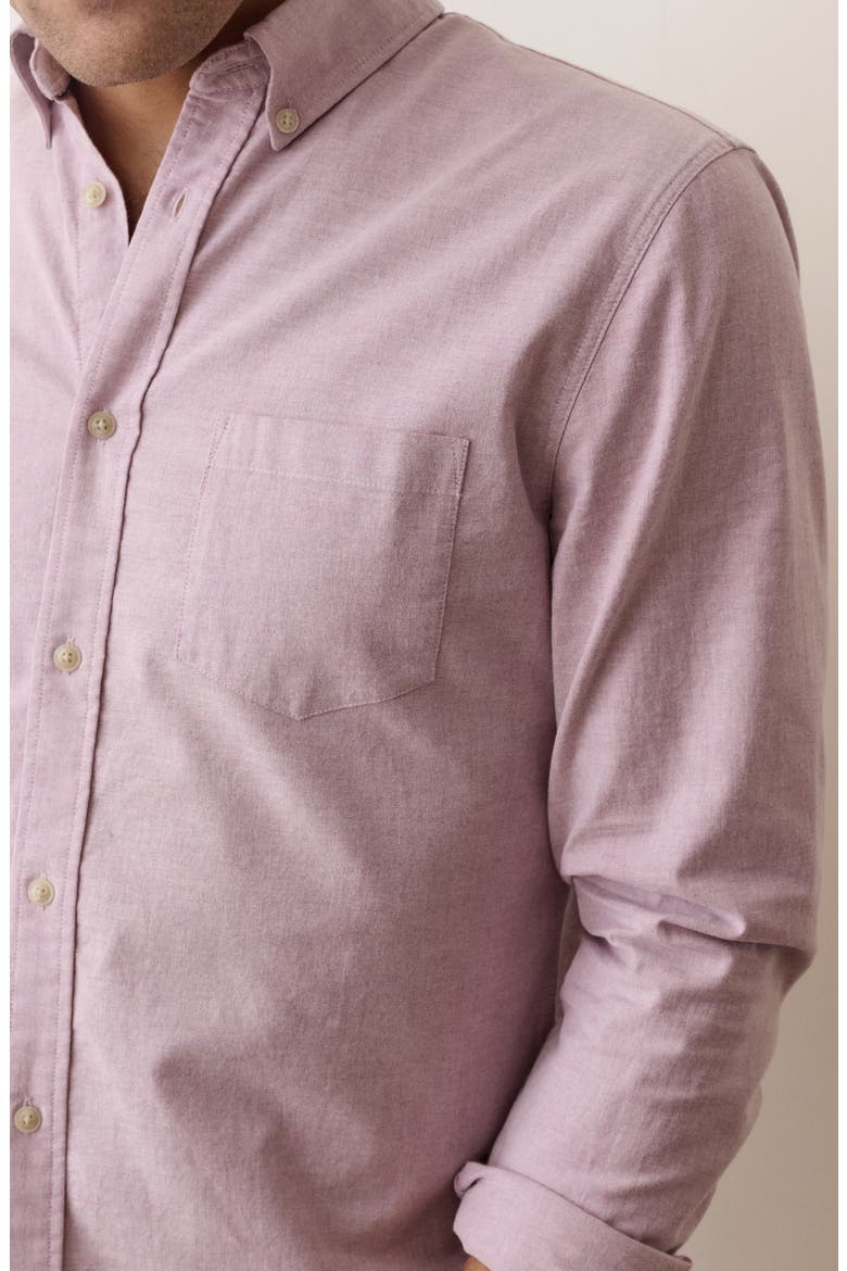 California Oxford Shirt, Alternate, color, LAVENDER