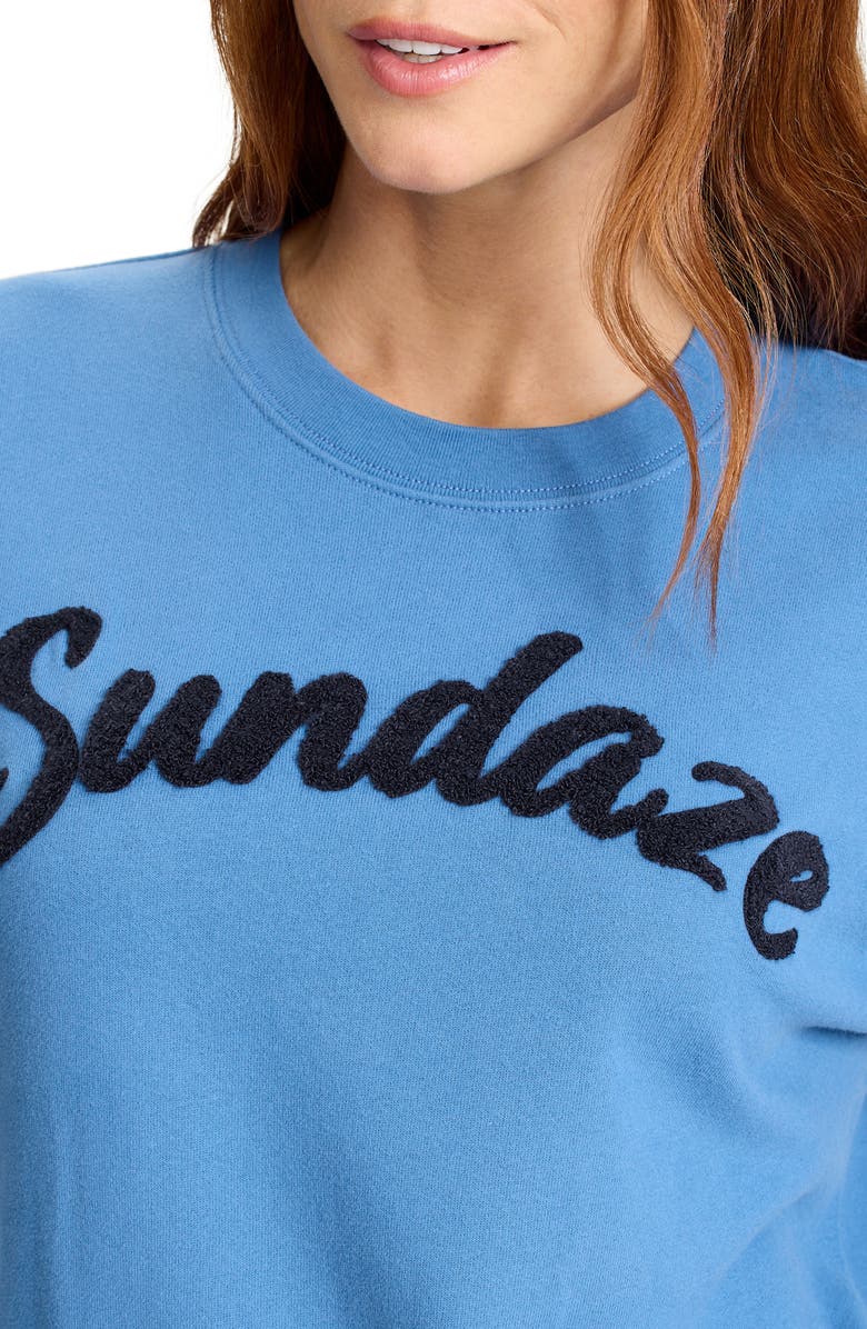 Tommy Bahama Marina Del Mar Sundaze Sweatshirt, Alternate, color, Indigo Oasis Wash