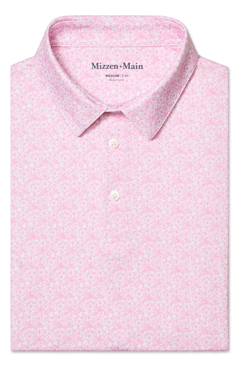 Mizzen+Main Versa Trim Fit Performance Golf Polo, Alternate, color, 
