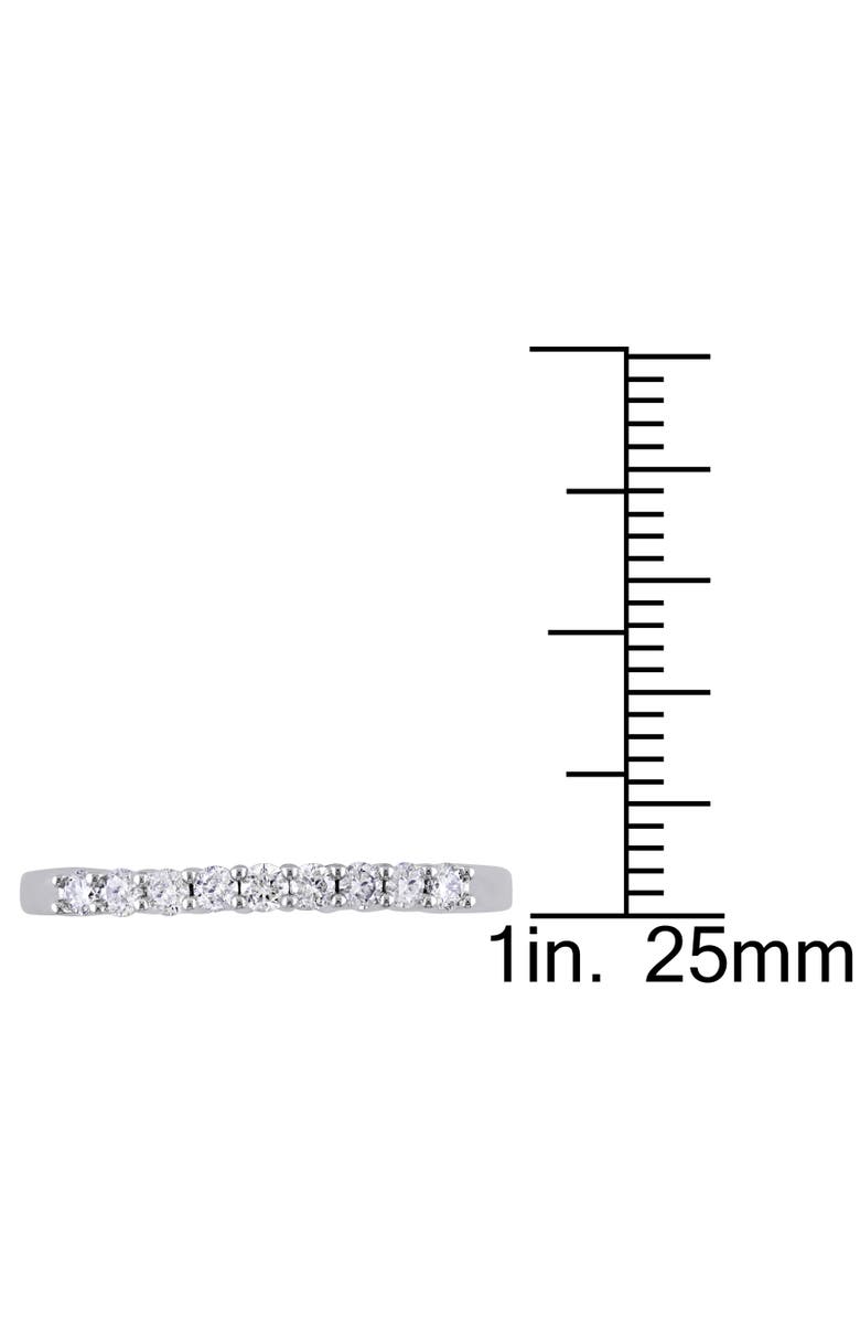 Julianna B. Diamond Anniversary Ring 10k White Gold, Alternate, color, 10K White Gold