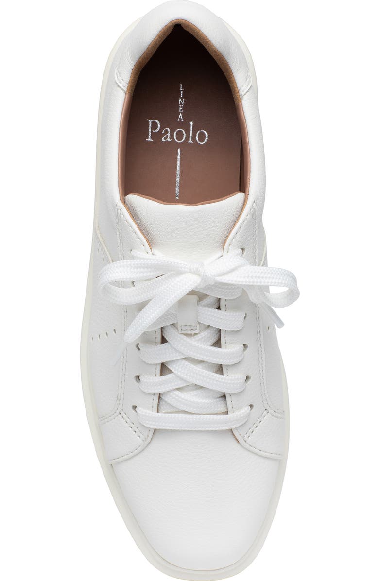 Linea Paolo Kozie Platform Sneaker, Alternate, color, White