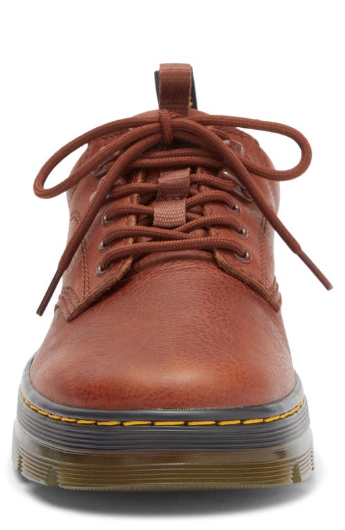 Dr. Martens Reeder Lug Sole Derby In Cashew
