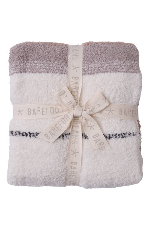 Barefoot Dreams Cozychic® Ombré Stripe Throw Blanket In Brown