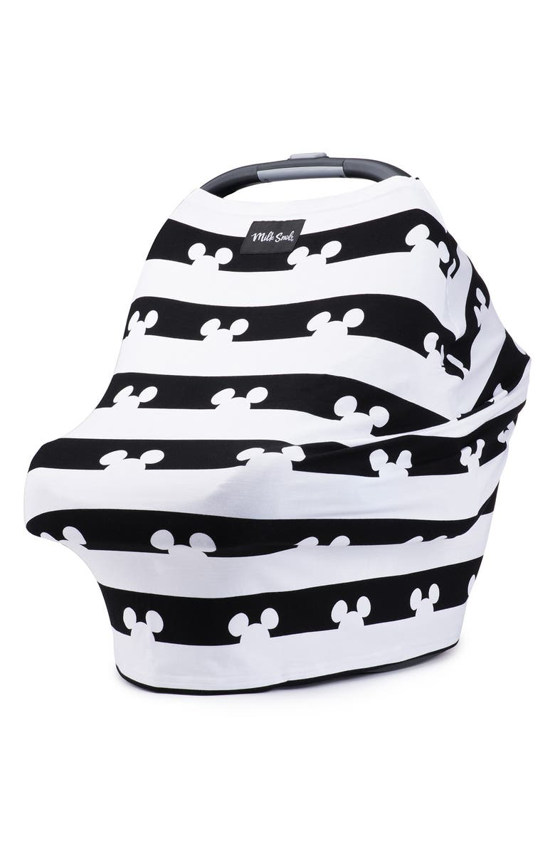 Milk Snob x Disney<sup>®</sup> Mickey Mouse Car Seat Cover, Main, color, 