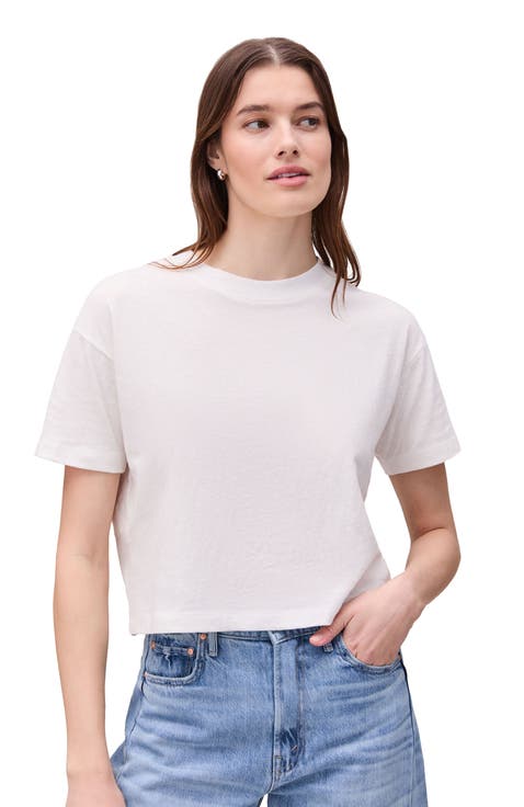 Vintage Jersey Oversized Crop