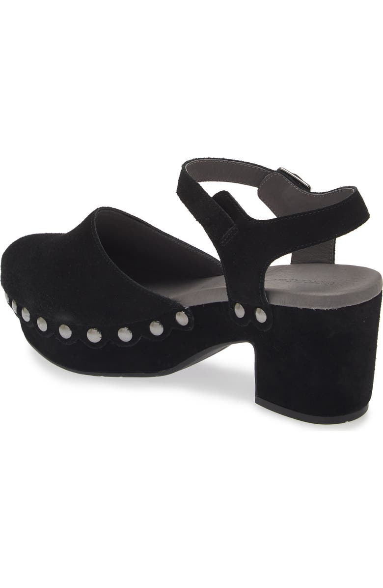 Chocolat Blu Garvey Platform Clog, Alternate, color, Black Suede