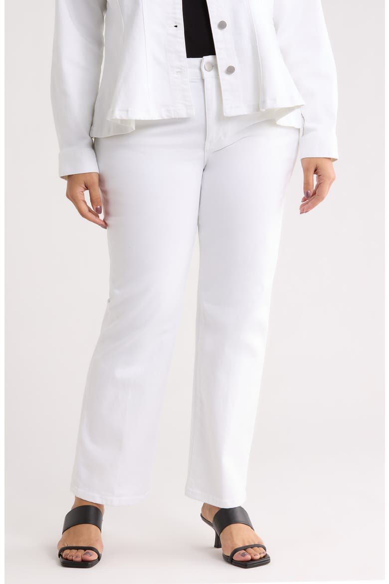 Kennedy Straight Leg Jeans, Main, color, BRIGHT WHITE