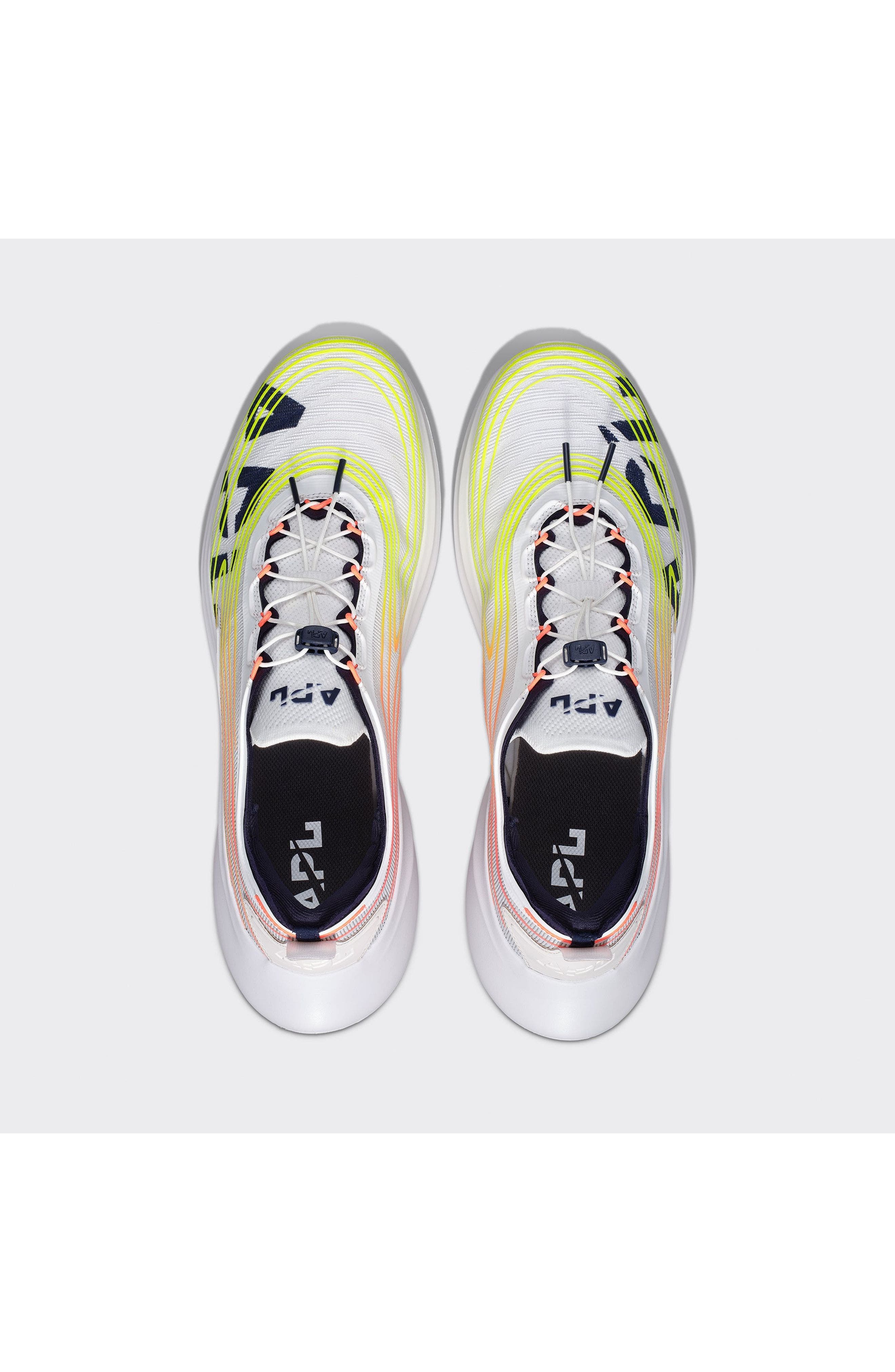 Women's APL Veil White Energy Laser Red Sneaker, Alternate, color, White-Energy-LaserRed