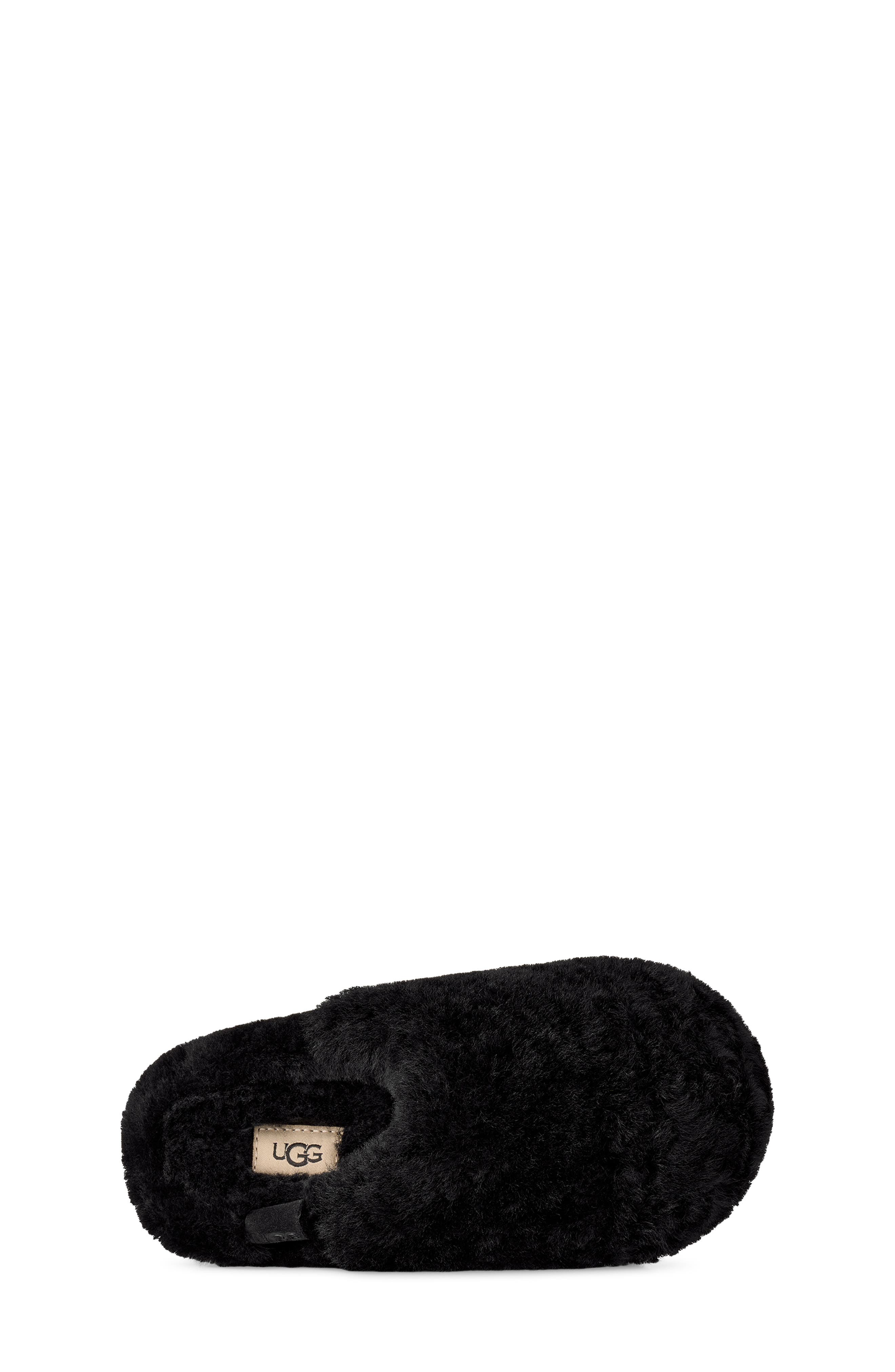 Kids' Classic Fluffed Slip-On, Alternate, color, BLACK