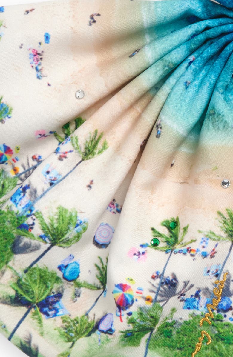 Lele Sadoughi x Gray Malin Antoinette Scarf Scrunchie, Alternate, color, Maui