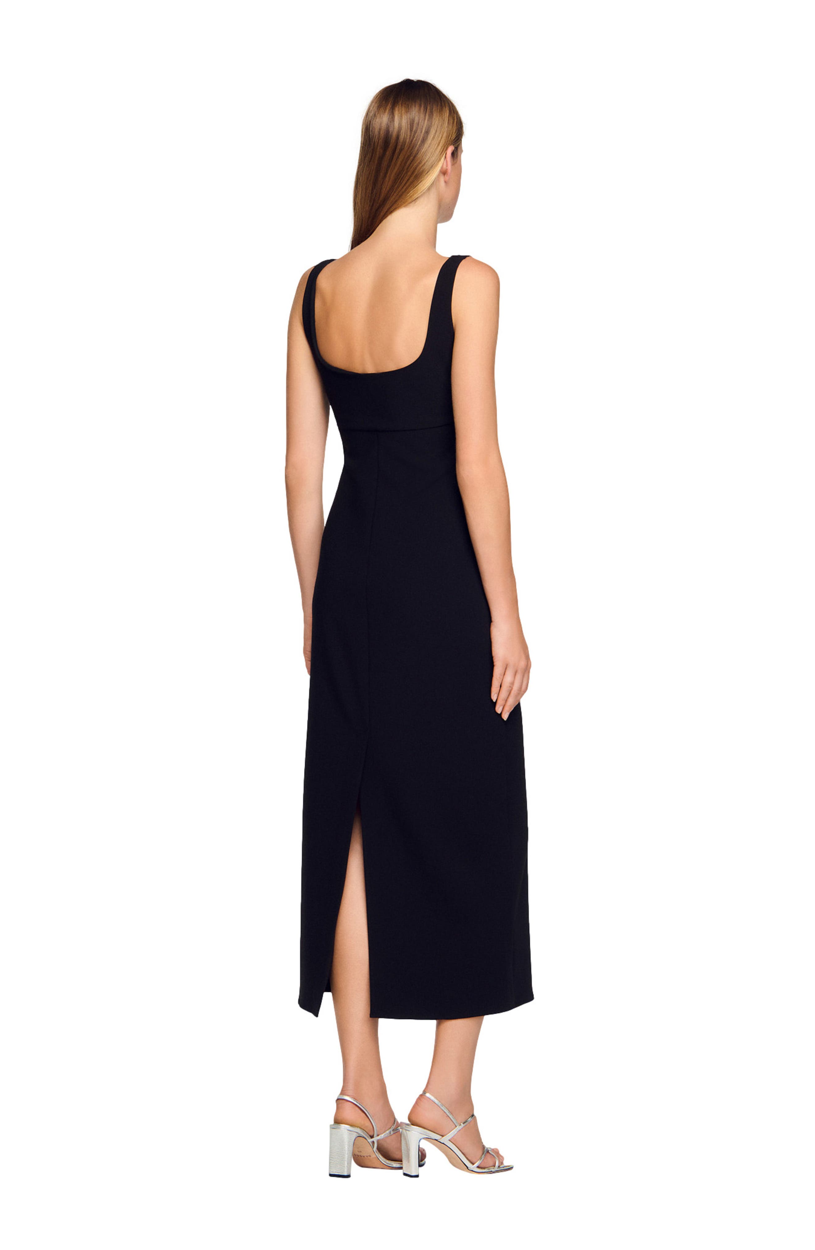 Rhinestone heart maxi dress - image 2