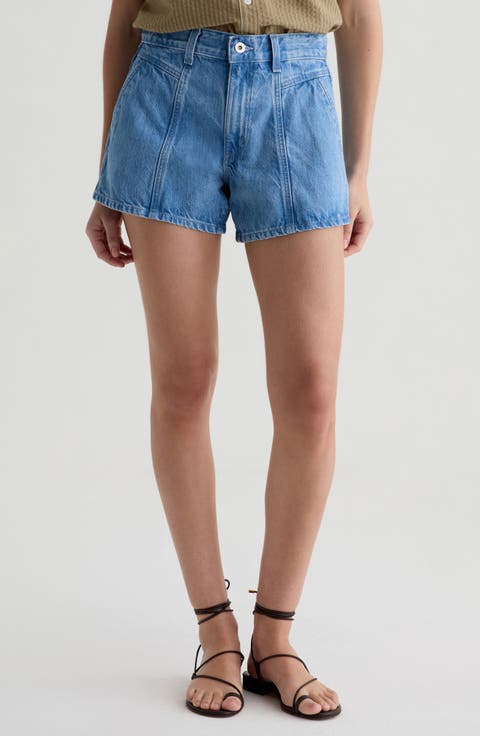 Rinna Seamed Denim Shorts (Puerto Nuevo)