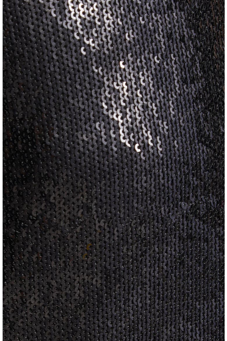 Sequin Column Skirt, Alternate, color, BLACK