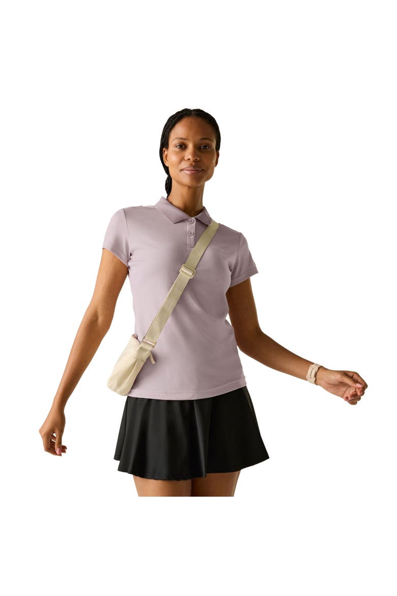 Maverick V Polo Shirt, Alternate, color, Powder Lilac