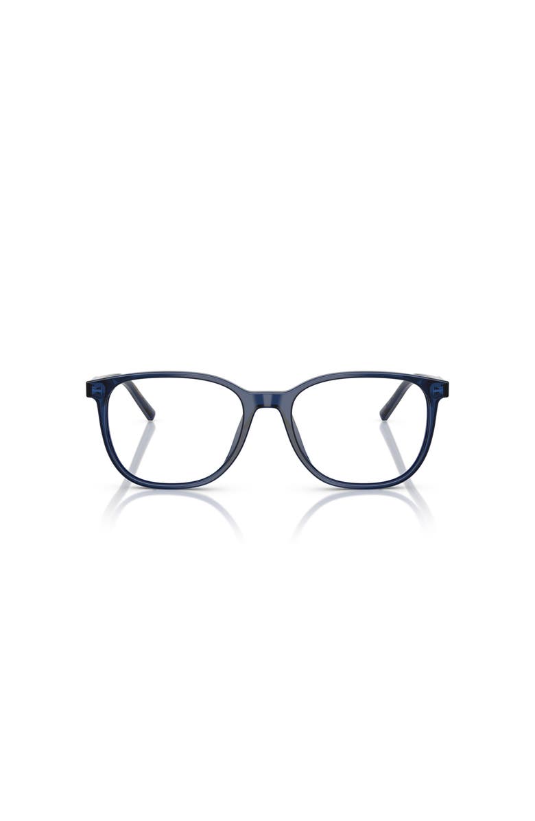 Dolce&Gabbana 51mm Rectangle optical glasses, Alternate, color, Blue
