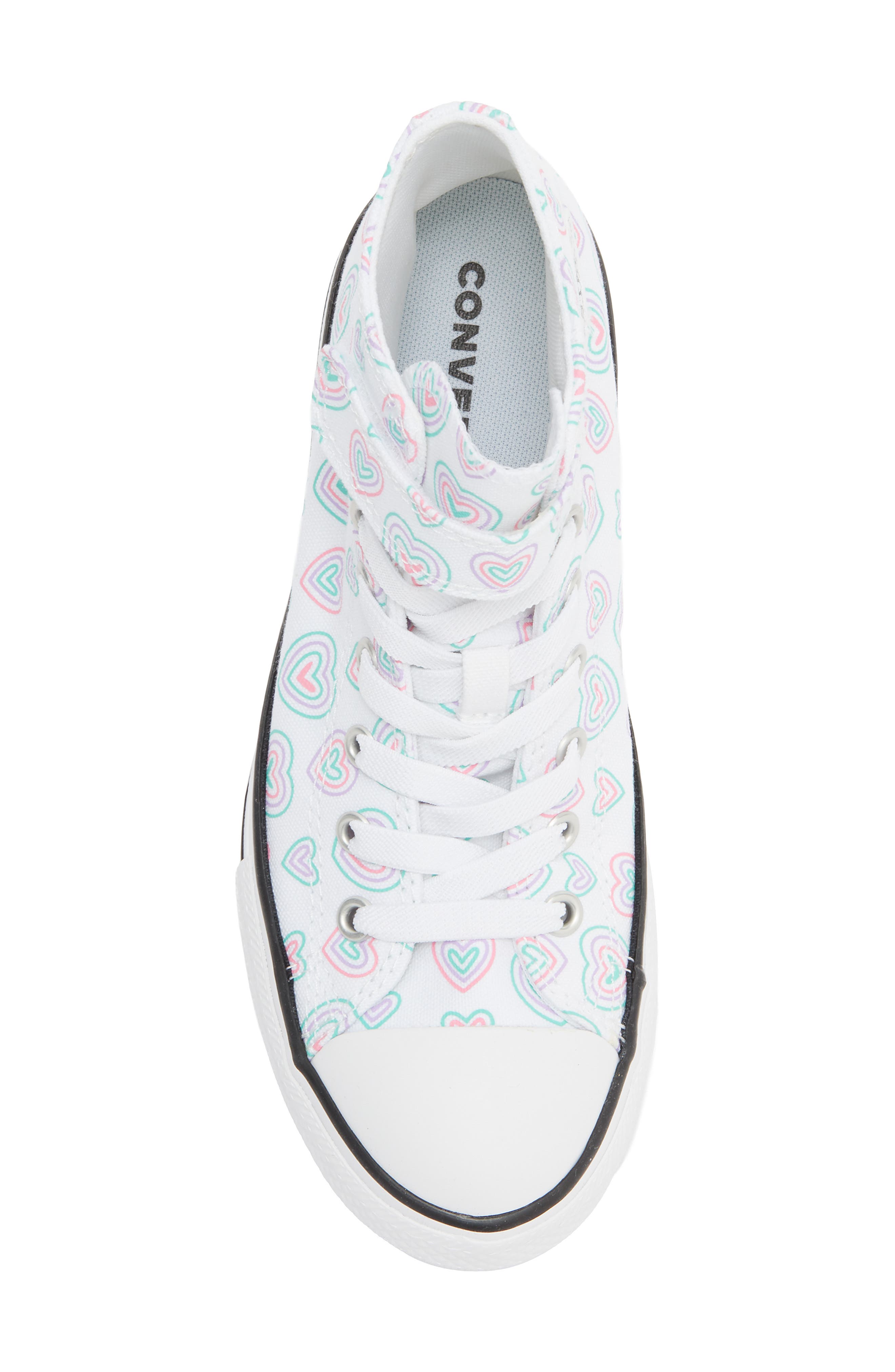 Converse Kids' Chuck Taylor<sup>®</sup> All Star<sup>®</sup> EVA Platform Sneaker, Alternate, color, White/ Oops Pink/ White